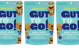 Rawcology reformulates granola snack bites, relaunching as Gut To Go