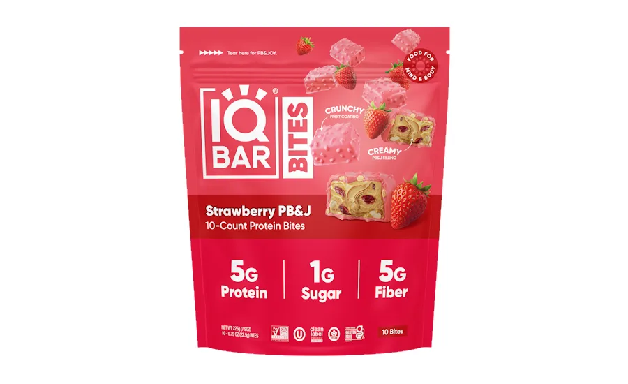 IQBAR launches Strawberry PB&J Protein Bites at Target