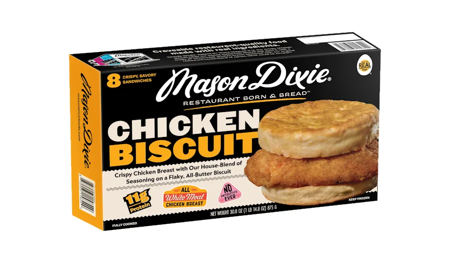 Mason Dixie Foods adds chicken biscuit to its Costco lineup