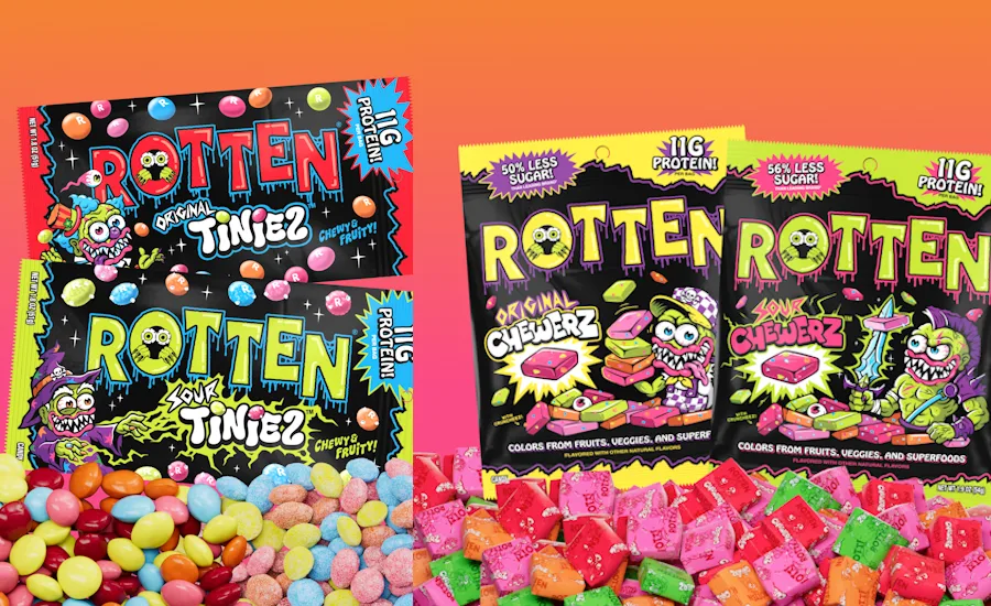 Rotten unleashes chewy and crunchy confections