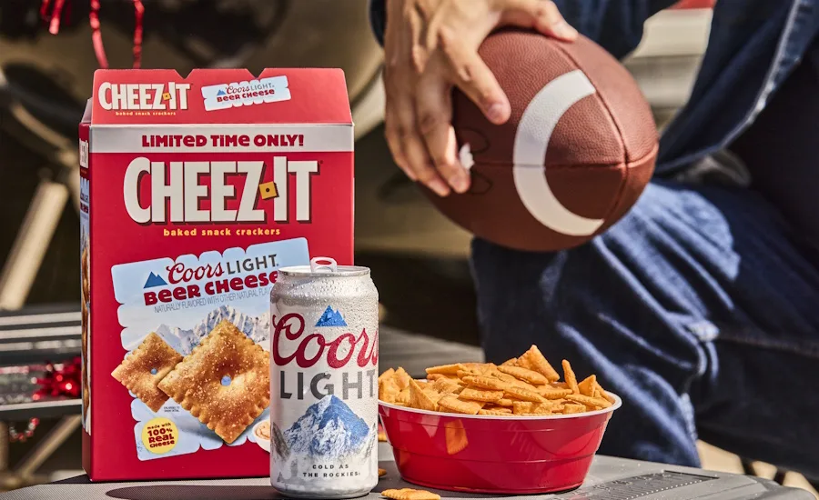 Cheez-It, Coors Light brew up beer-flavored snack