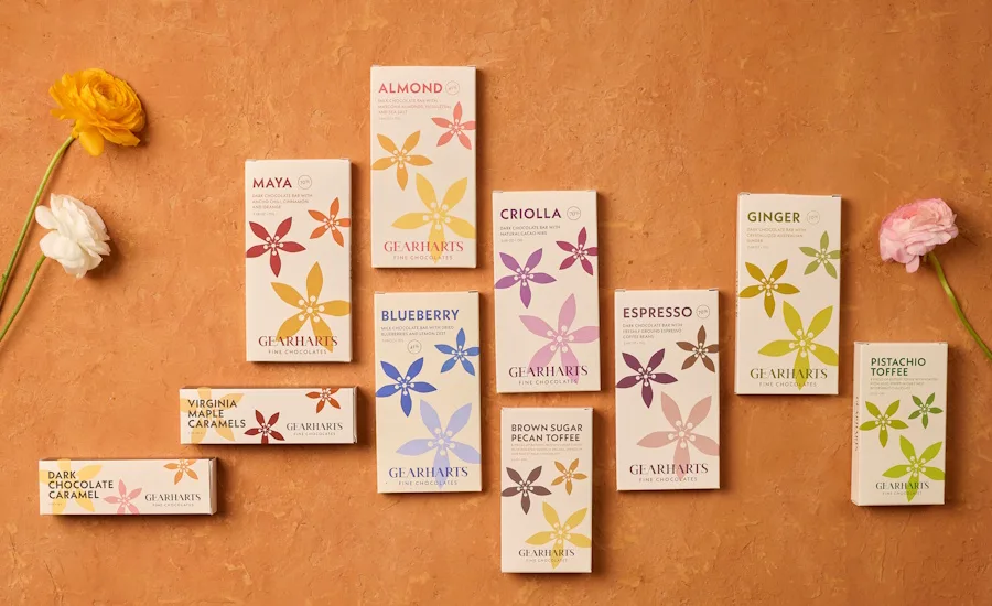 Gearhearts Fine Chocolate celebrates its 25th with new packaging