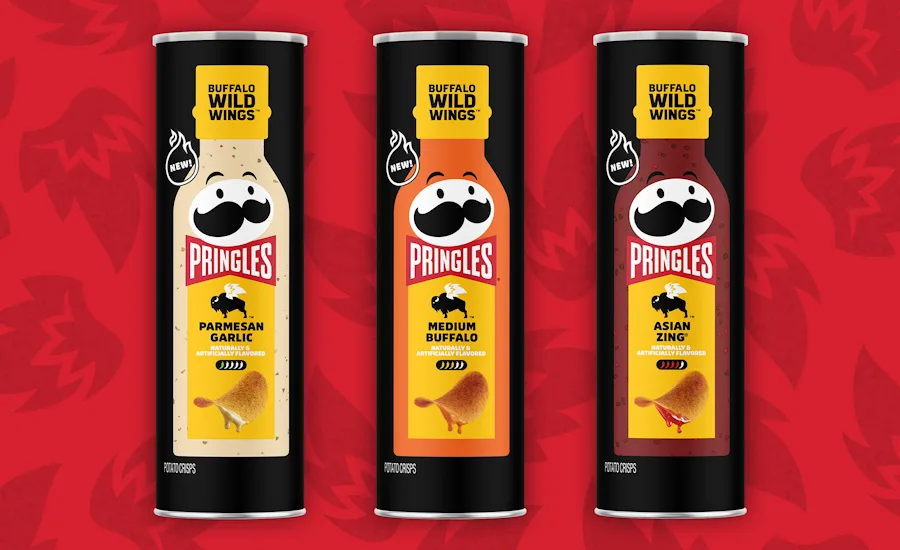 Pringles, Buffalo Wild Wings turn sauces into chips