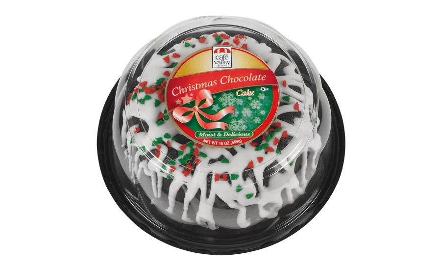 Cafe Valley Christmas cake