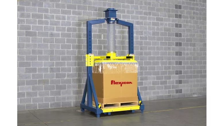 Flexicon bulk box, tote, and bin filler