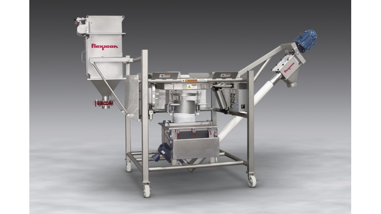 Flexicon portable half-frame Bulk Bag Discharger