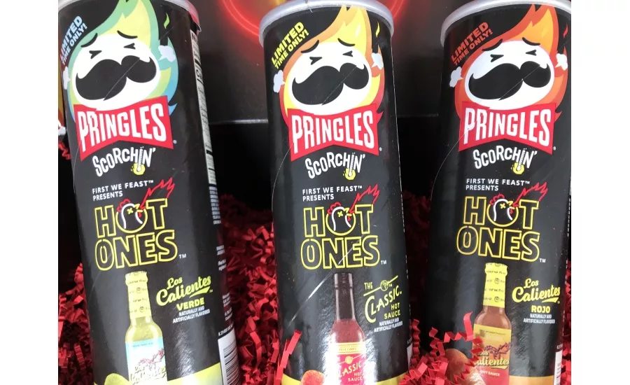 Pringles Spicy Ones chips
