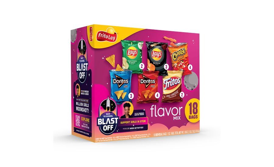 Frito-Lay Variety Packs relaunch Back-to-School Blast Off Program to support girls in STEM