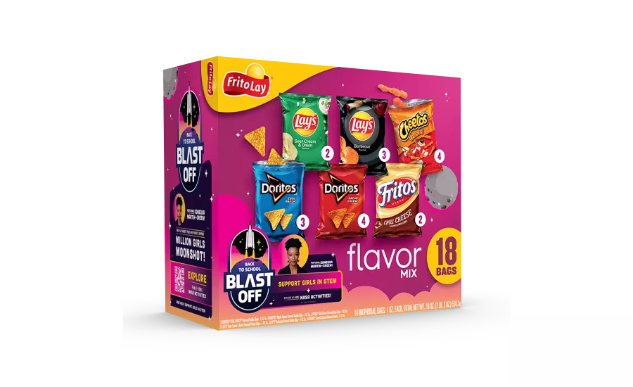 Frito-Lay Variety Packs relaunch Back-to-School Blast Off Program to support girls in STEM