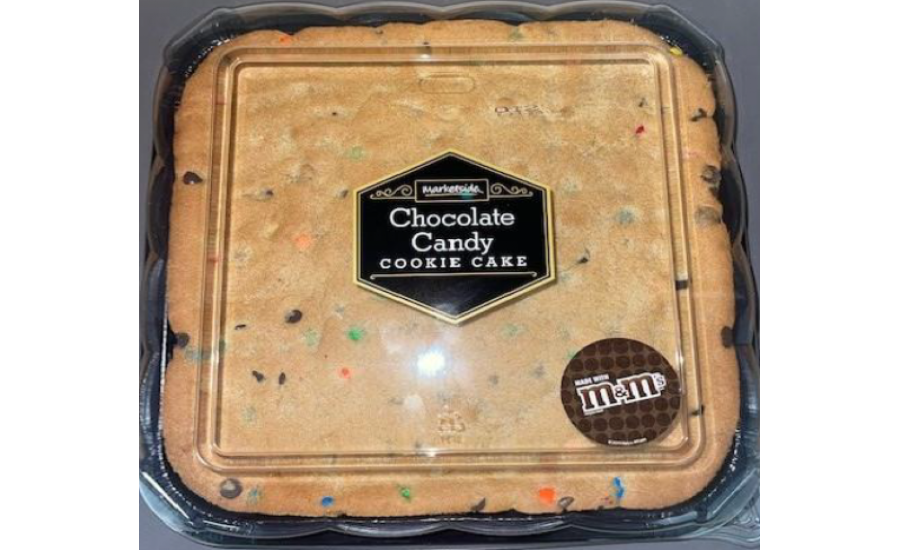 Jimmy's Cookies LLC releases allergy alert on undeclared peanuts in Marketside Chocolate Candy Cookie Cake
