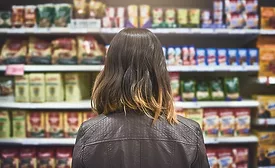 lady looking at shelf