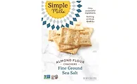 Simple Mills issues voluntary recall on Fine Ground Sea Salt Almond Flour Crackers due to presence of undeclared milk