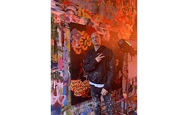 Art Basel Miami artwork features original works entirely made of Cheetos 'Cheetle' dust