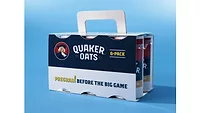 Quaker invites fans to "pregrain" ahead of the Big Game with 6-pack sweepstakes