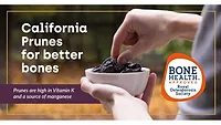 California Prunes receives 'Bone Health Approved' status from Royal Osteoporosis Society