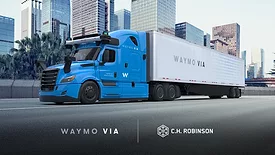 C.H. Robinson and Waymo develop partnership to advance development of autonomous trucking for supply chains