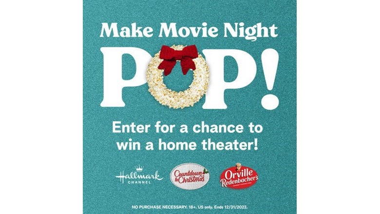 Orville Redenbacher, Hallmark Channel debut 'Snack, Watch, and Win' sweepstakes