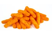 Cheese puffs with CheddarChroma