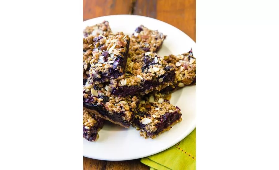 Blueberry Crumble Bars
