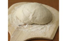 Dough on floured board