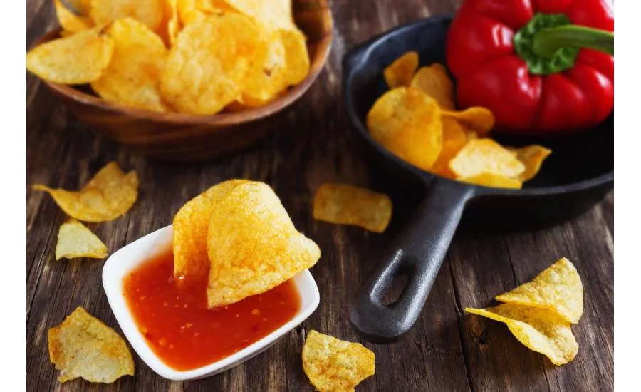 Tortilla chips and salsa