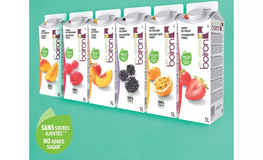 Les vergers Boiron fruit purees