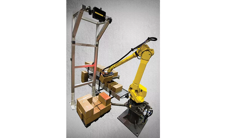 Robotic stackers and loaders improve end-of-line efficiency
