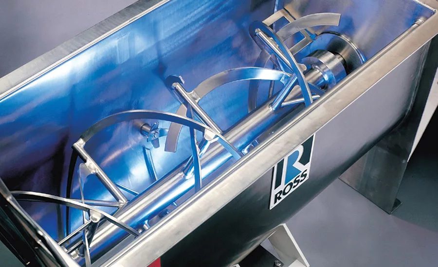 Dough and batter mixers improve efficiency and boost sanitary design