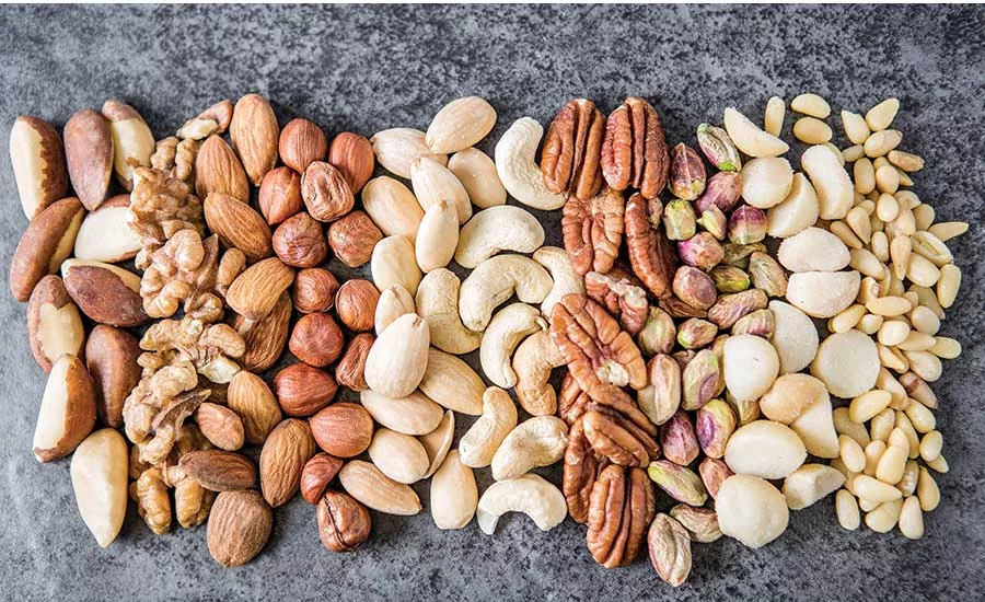Using nutritious, delicious nut and seed ingredients in snacks and baked goods