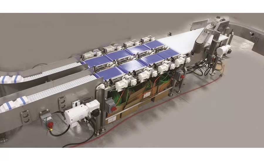 Multi-Conveyor 2-1 servo combiner
