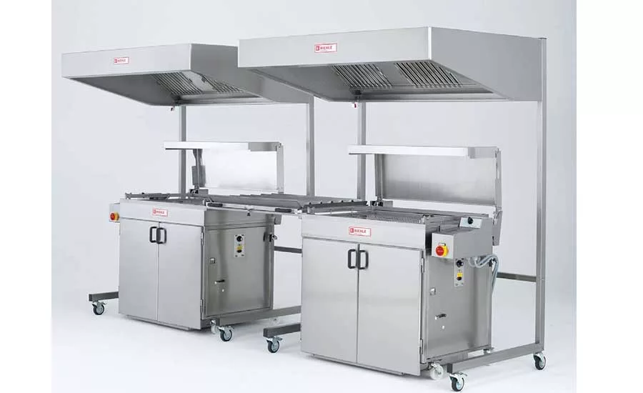 Flexible griddles and fryers for snacks and frozen breakfast foods