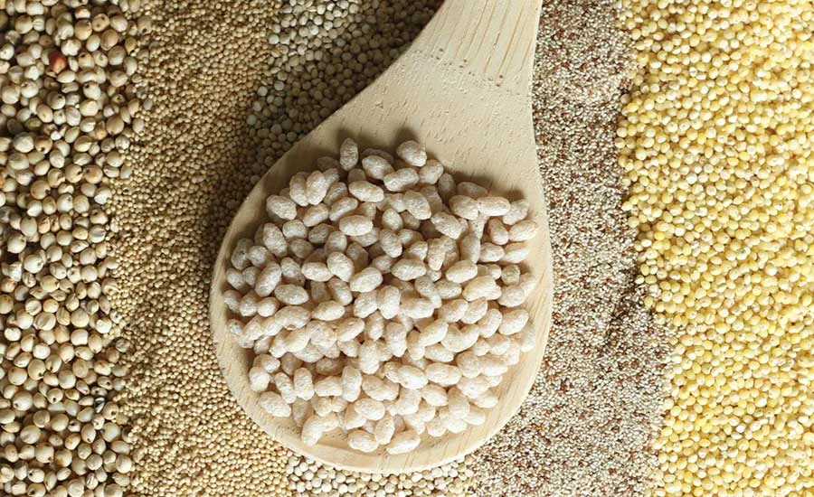 Whole and ancient grains bring nutrition and functionality to snacks and baked goods