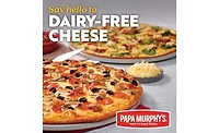 Papa Murphy's introduces dairy-free cheese for pizza Papa Murphy's introduces dairy-free cheese for pizza