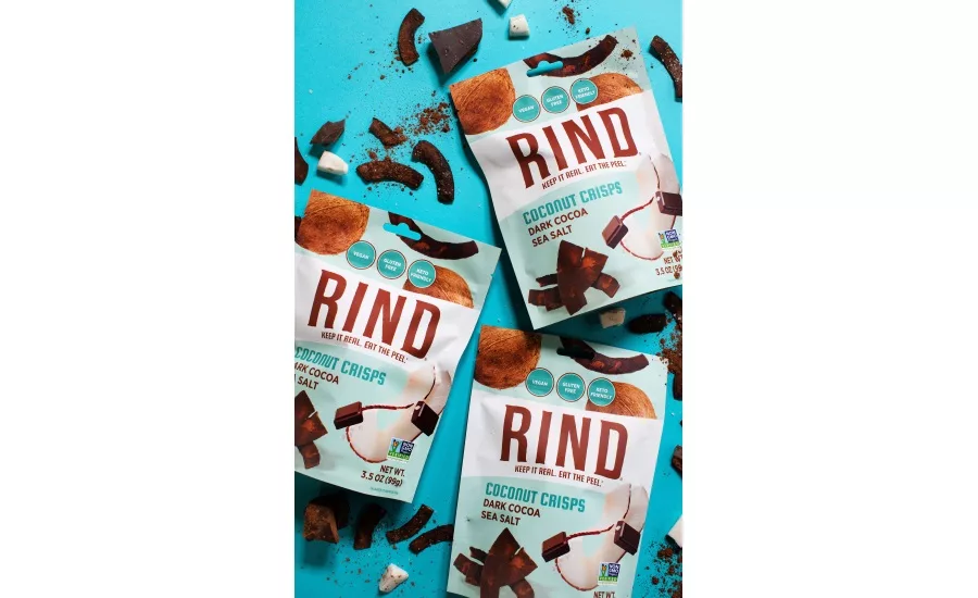 RIND Snacks debuts Dark Cocoa Sea Salt Coconut Crisps
