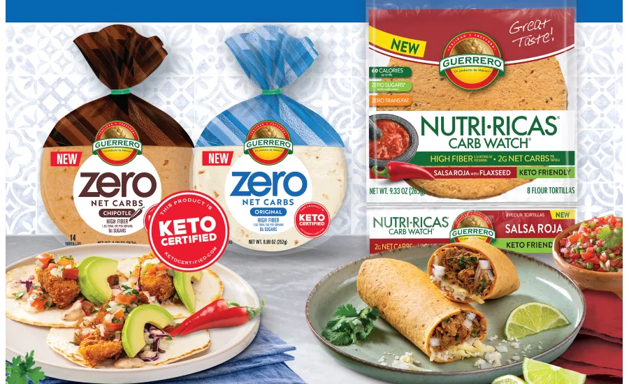 Guerrero debuts Zero Net Carbs Tortillas