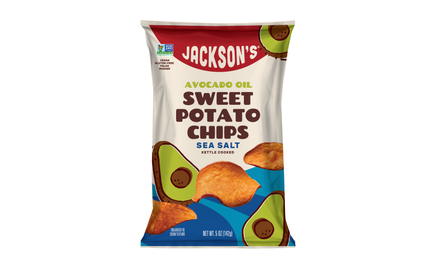 Jackson's Chips releases better-for-you sweet potato chip varieties