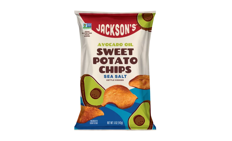 Jackson's Chips releases better-for-you sweet potato chip varieties