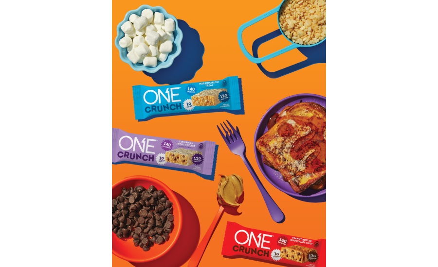 ONE Brands debuts ONE CRUNCH line of bars