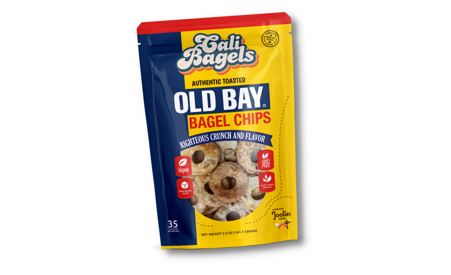 CaliBagels, OLD BAY launch Special-Edition OLD BAY Bagel Chips