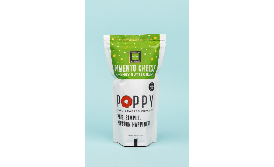 Poppy Hand-Crafted Popcorn releases Pimento Cheese Honey Butter flavor in partnership with The Fresh Market