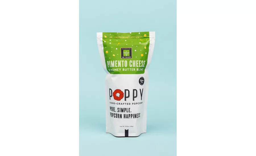 Poppy Hand-Crafted Popcorn releases Pimento Cheese Honey Butter flavor in partnership with The Fresh Market