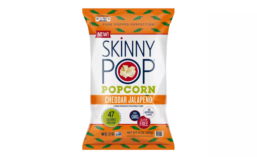 SkinnyPop Popcorn introduces Cheddar Jalapeño flavor