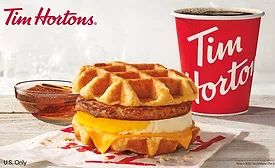 Tim Hortons releases Maple Waffle Breakfast Sandwich