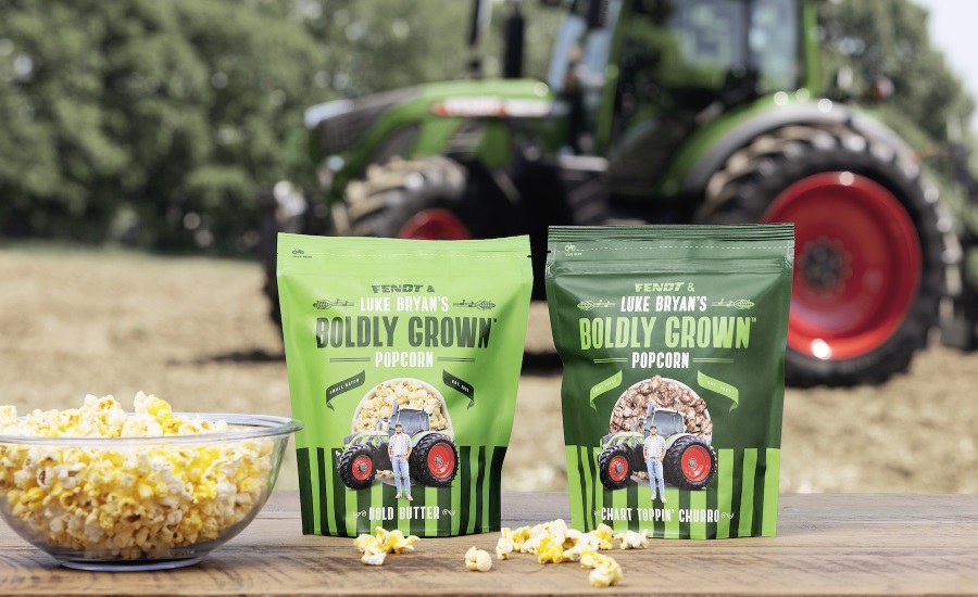 AGCO's Fendt, singer Luke Bryan collaborate on limited-edition popcorn