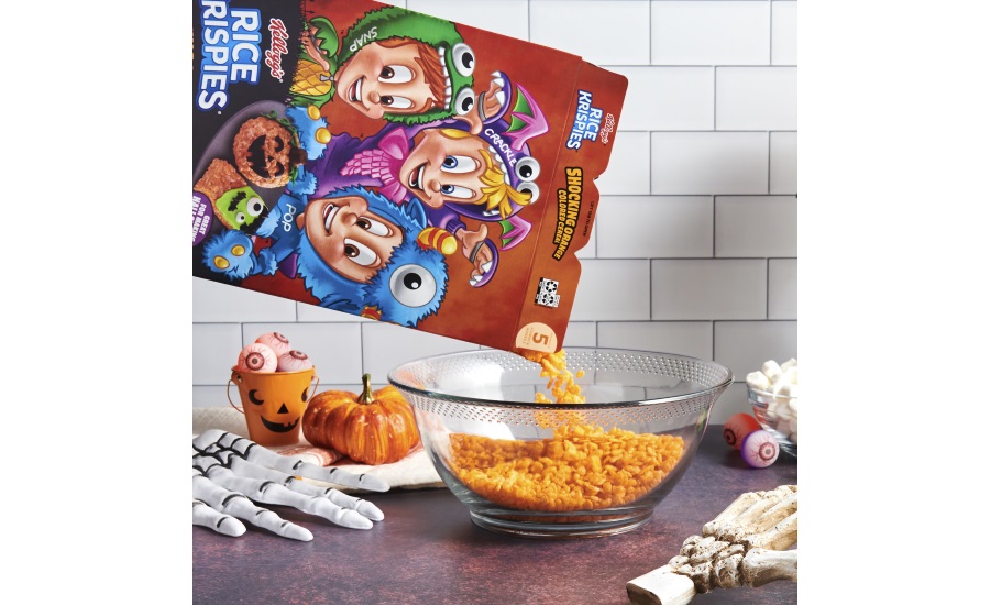 Kellogg's debuts Rice Krispies Shocking Orange Colored Cereal | Snack ...