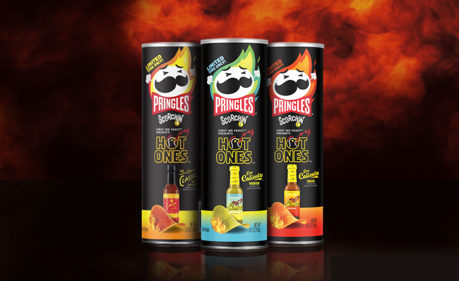Pringles releases Scorchin' Hot Ones chips