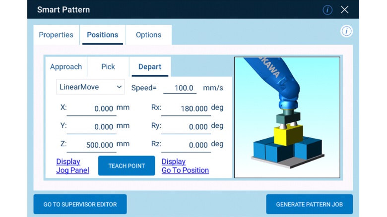 Yaskawa Motoman Smart Pattern Extension