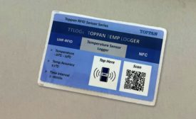 Toppan releases temperature logger label for long-distance transportation