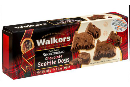 Walkers Chocolate Scottie Dog Shortbread