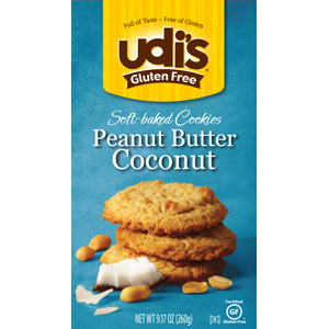 Udi's Gluten Free Peanut Butter Coconut Cookies